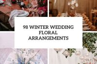 98 winter wedding floral arrangements cover