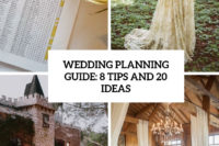 wedding planning guide 8 tips and 20 ideas cover