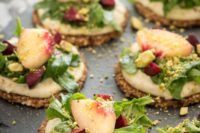04 dried cherry crackers with pine nut pepper cheese are a delicious raw and vegan appetizer