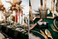 gold touches looks great at any weddings
