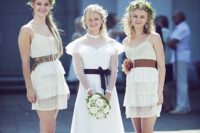a vintage wedding gown could be simple yet stylish