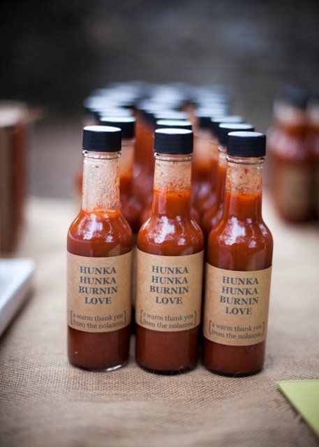 pack homemade hot sauce into little bottles with cool and fun labels you print yourself