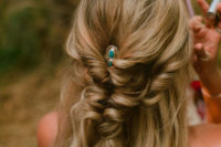 A good-looking braid wedding hairstyle
