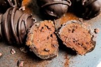 26 vegan dark chocolate chili truffles are a delicious and decadent treat for a vegan wedding