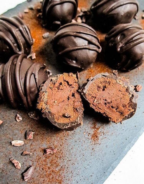 vegan dark chocolate chili truffles are a delicious and decadent treat for a vegan wedding