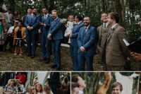06 The groomsmen were wearing blue three-piece suits and printed ties