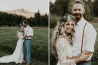10 What a beautiful couple and what a relaxed wedding outdoors