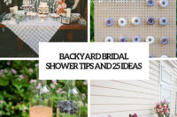 backyard bridal shower tips and ideas cover