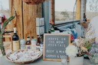 nice wedding cocktail bar organization