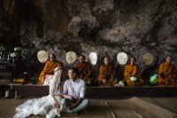 01 This couple chose Thailand as their wedding location and opted for two ceremonies – an Eastern and a Western one