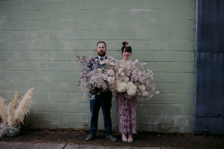 This beautiful wedding was done with amazign florals as the bride is a floral designer