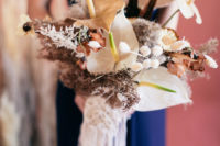 a non traditional wedding bouquet