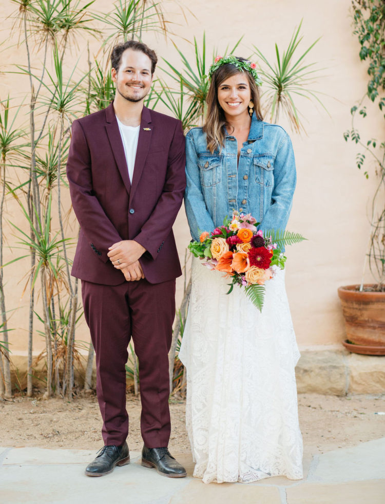 This couple was serious about fun and colors at their wedding, and they put as much of their personalities into the wedding as possible