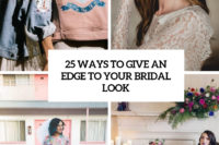 25 ways to give an edge to your bridal look cover