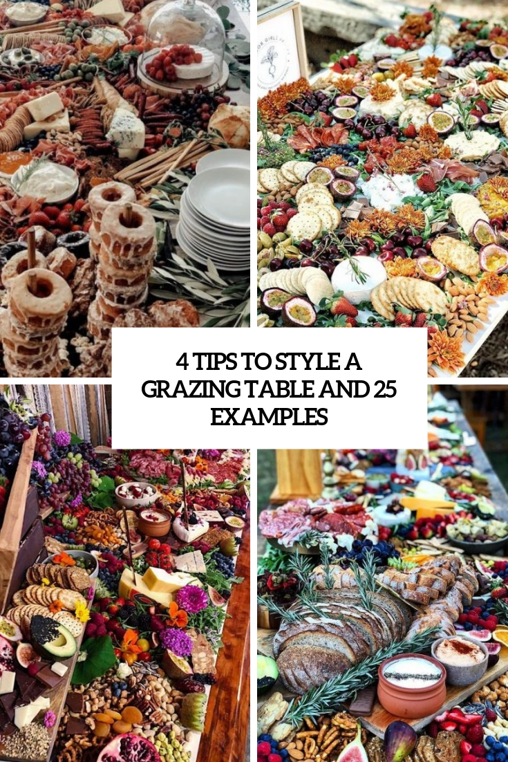 tips to style a grazing table and 25 examples cover