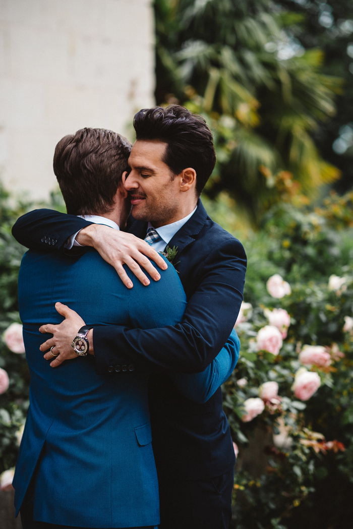 The grooms were styled perfectly, and every single detail was ideal