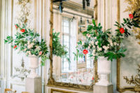 12 The refined venue perfectly married old and new, classics and modern trends in decor
