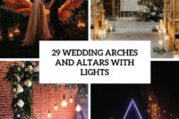 29 wedding arches and altars with lights cover