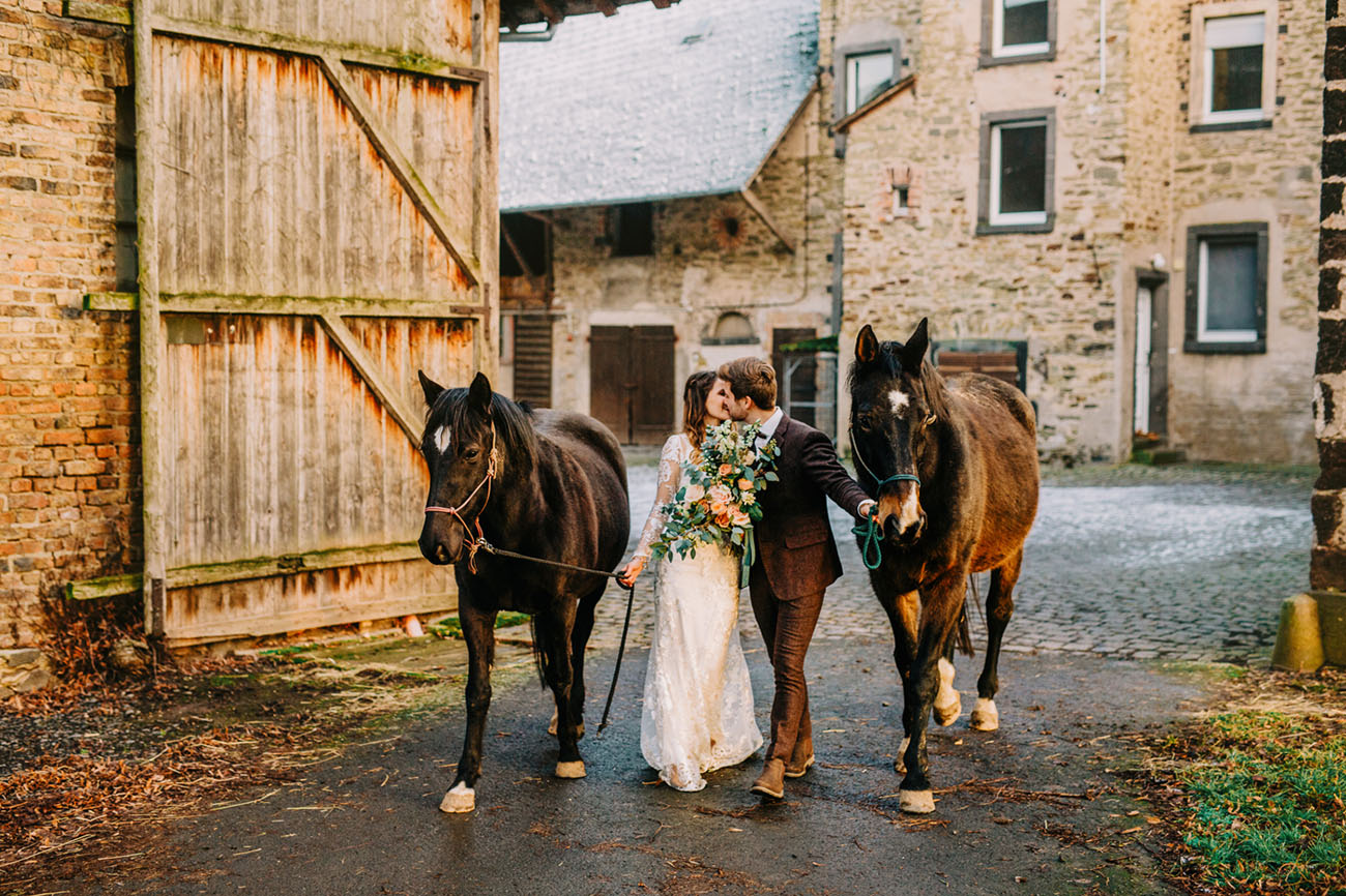 Horses are amazing for an equastrian loving couple