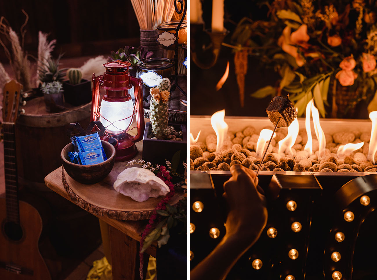 This is a gorgeous and fun idea for a witchy wedding, too