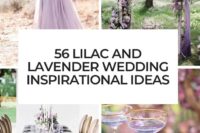 56 lilac and lavender wedding inspirational ideas cover