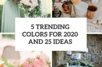 5 trending colors for 2020 and 25 ideas cover