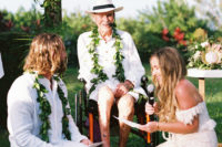 05 The ceremony was held by Ram Dass, the last wedding before he passed away