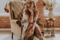 07 embroidered cowgirl boots will be a nice fit for a cowboy or rustic bride, and everything cowboy and cowgirl is on trend