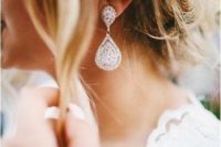 11 gorgeous statement drop crystal earrings are super bold and will make your look ultimate and polished
