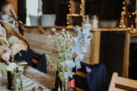 wildflowers are perfect to decorate wedding tables