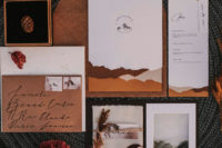 a mountains inspired wedding suite