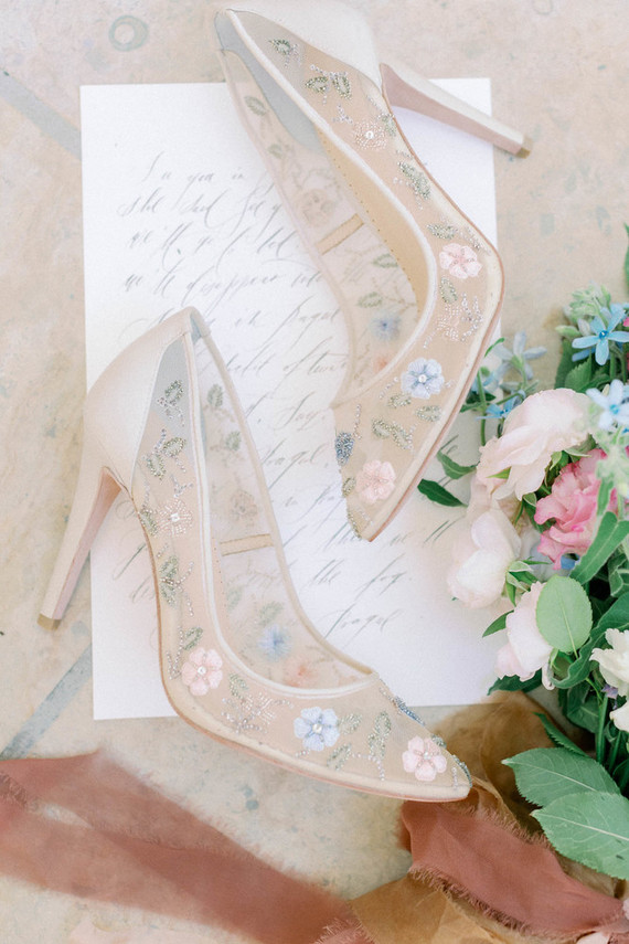 really neat shoes for a bride