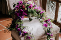 05 The wedding bouquet was done bright with pink, fuchsia, blush and neutral blooms and greenery