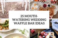 25 mouth-watering wedding waffle bar ideas cover