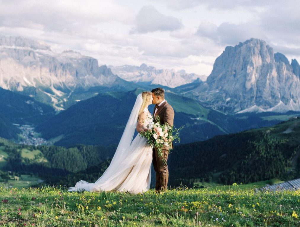 This fairytale destination wedding took place in the north of Italy and was personalized to a new level