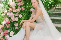 01 This fantastic wedding shoot in Provence was filled with pinks and showed how to pull off modern luxe in an unexpected color scheme