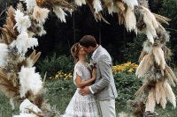01 This lovely summer boho wedding took place in Russia, it was inspired by all things boho and wildflowers