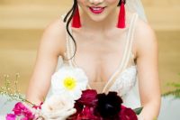 bright makeup is an awesome thing for a bride’s look