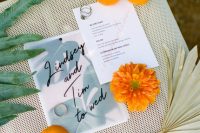01 This colorful and fun Palm Springs wedding was done with timeless elegance and glam