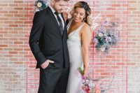 01 This bold and funky wedding shoot is full of edgy ideas to steal for a modern and colorful wedding