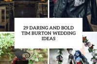 29 daring and bold tim burton wedding ideas cover
