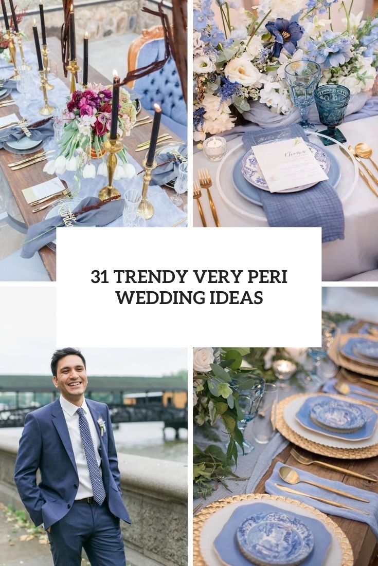 trendy very peri wedding ideas cover
