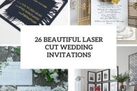 26 beautiful laser cut wedding invitations cover