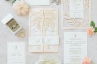 cute tropical wedding invitations