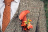 a lovely fall groom’s outfit