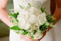 a cute spring wedding bouquet