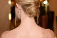 a lovely French twisted updo