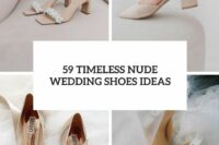 59 timeless nude wedding shoes ideas cover