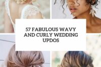 57 fabulous wavy and curly wedding updos cover