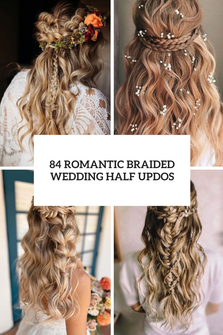 39 The most romantic wedding hair dos to get an elegant look : chunky braid